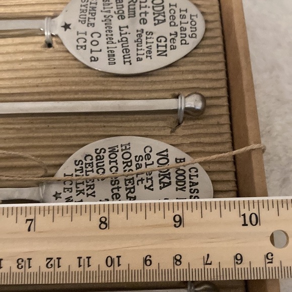 Towle Hand Stamped Cocktail Stirrers - Picture 9 of 9